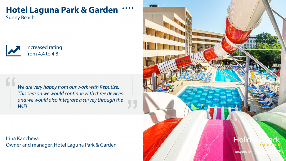 Water-Park Hotel Laguna Park**** Collects In-Stay Guest Surveys and Improves Trivago Ratings | Customer Case